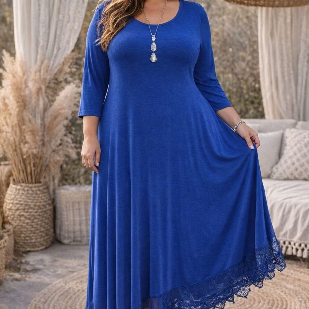 Unbranded Women's Blue Casual-dresses